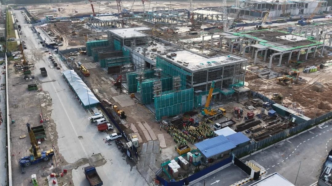 Aerial site view for Nusajaya Tech Park, Johor Bahru, image 2