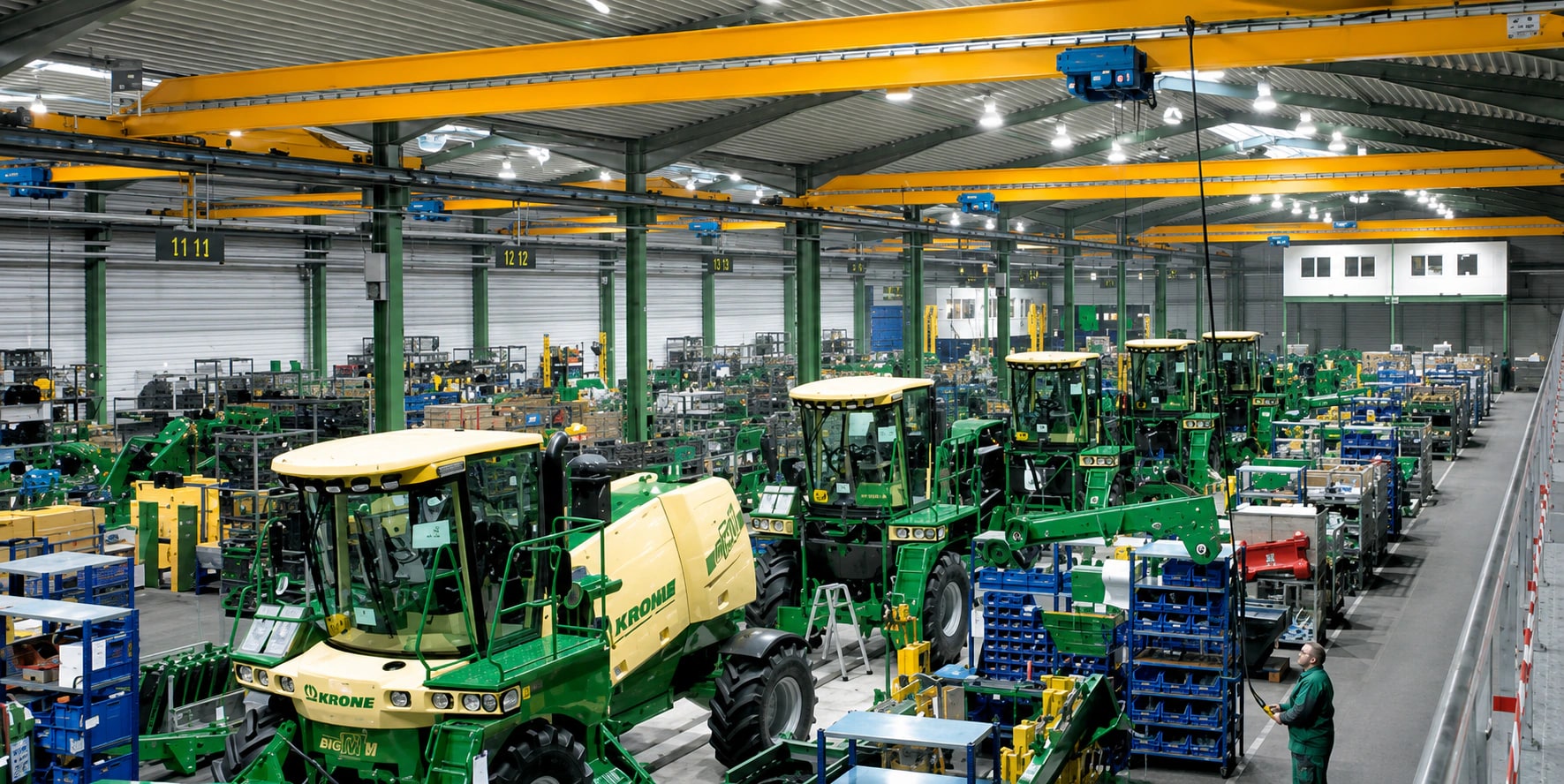 Single girder overhead crane shown in NKBE source material