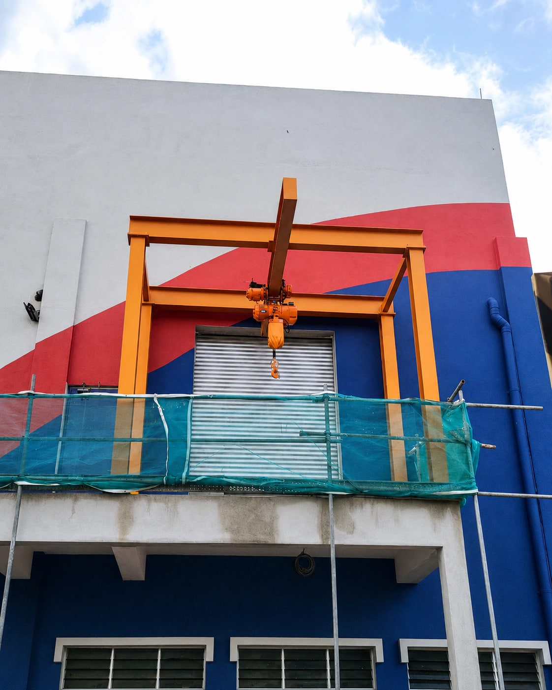 TNB Melaka PMU GIS Monorail Lifting System project site