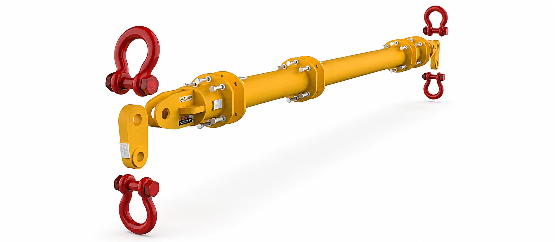 Adjustable lifting beam from NKBE source material