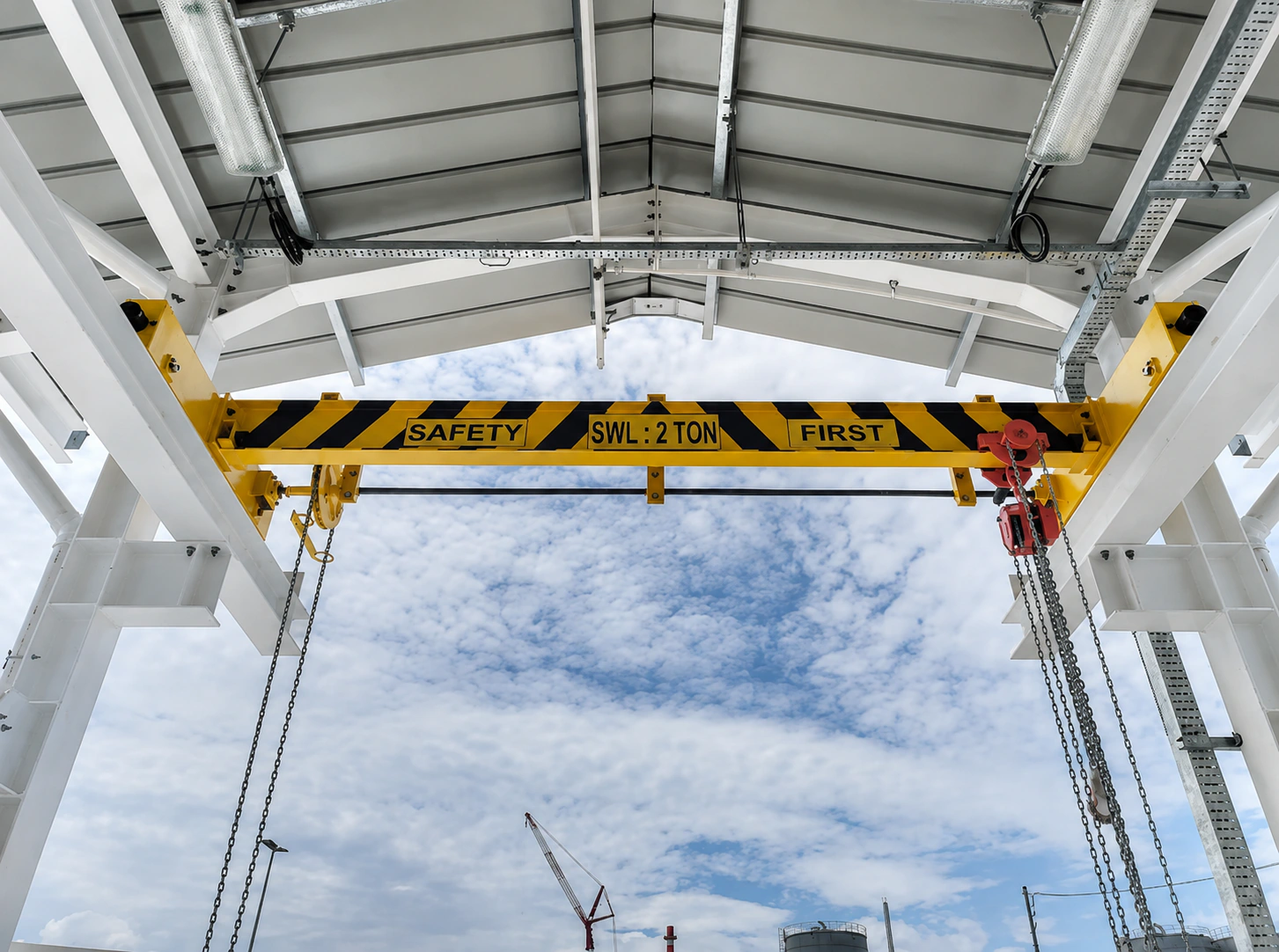 Petronas Gas Overhead Crane Project project site