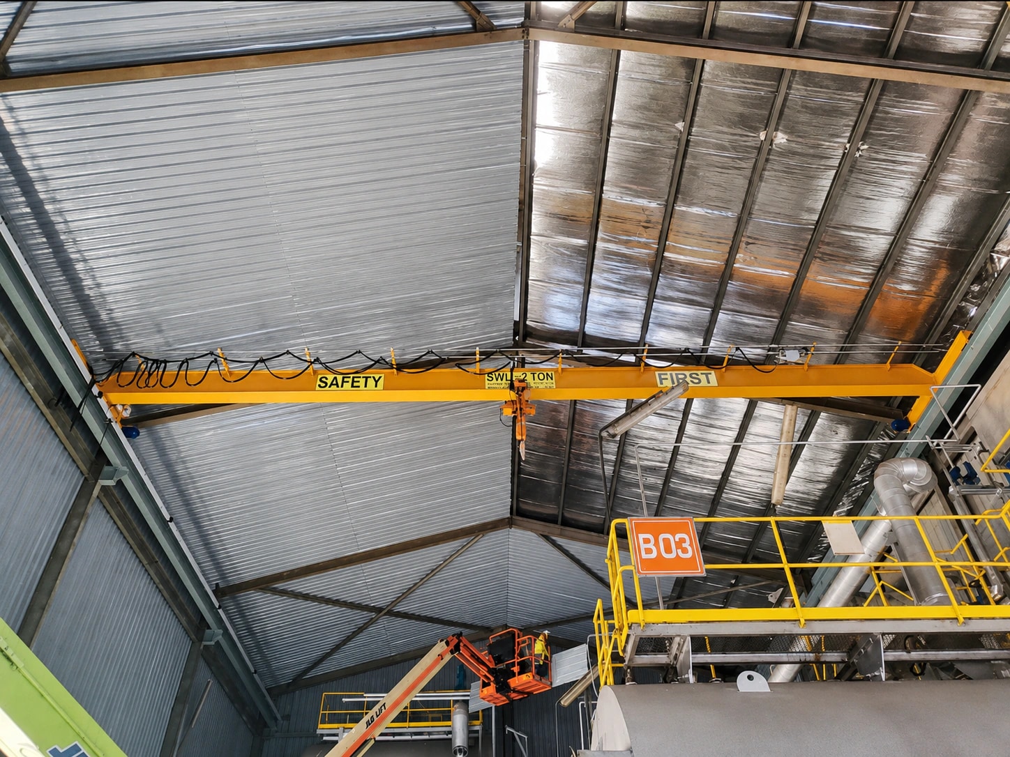Sime Darby Port Klang Refinery Crane Project — Phase 2 project site